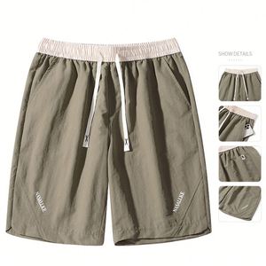 Shorts de Baño para Hombre de Secado Rápido, Traje de Baño con Diseño de Orificios Pequeños, Sin Forro de Red, para Playa y Verano - Product Image 3