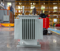 Transformador trifásico de aceite inmerso de la fábrica Hong Gu, elevador de tensión, modelo S11, 11kV 10kV 12.47kV 220V 110V