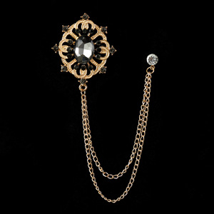 Nouvelle conception de broche de luxe pour <span class=keywords><strong>homme</strong></span> en alliage, avec breloques Aigle, Ancre, Bateau, Chauve-souris et verre, pour fêtes, <span class=keywords><strong>accessoires</strong></span> de <span class=keywords><strong>costume</strong></span> - Product Image 5