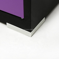 Casier de rangement intelligent YL avec code PIN et code-barres, casier de stockage de bagages en libre-service 24h/24, armoire en acier à rouleaux froids