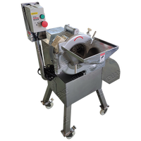 Industriële Fruit En Groente Snit Shred Dobbelsteen Machine Voor Bladgroenten Spinazie Sla Snel Nauwkeurig Snijden.