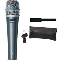 Microphone vocal dynamique professionnel Beta57A, filaire, cardioïde, léger, pour les performances sur scène