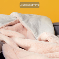 Moyen grand hiver flanelle chien chat lit tapis imprimé chiot couvertures de couchage serviette de bain doux chaud fausse fourrure animaux