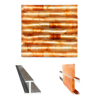 Matériaux de construction pour salle de sauna en sel, briques de sel de l'Himalaya faites à la main, écologiques, avec supports de montage en aluminium inclus pour une installation facile
