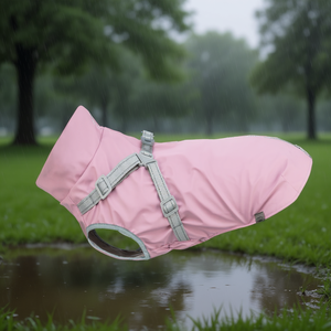 Impermeable para Perros Pontis Rain Harness Cape S Rosa, Ropa para Mascotas - Product Image 3