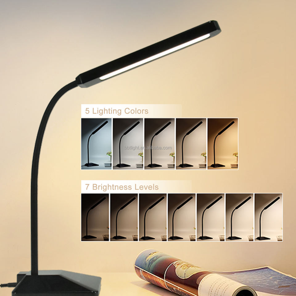5 Lighting Modes Office Desktop Lamps LED 6W for Home