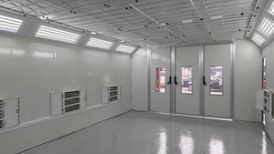 SLD OD75 Station de peinture compacte de bureau pour aérographe, avec brûleur électrique diesel, éclairage LED et cabine de peinture miniature pour modélisme - Product Image 5
