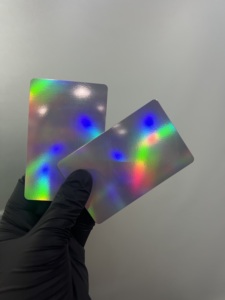 Tùy chỉnh <span class=keywords><strong>Hologram</strong></span> <span class=keywords><strong>Laser</strong></span> thông minh <span class=keywords><strong>PVC</strong></span> RFID NFC ISO mô hình không thấm nước ID thẻ - Product Image 6