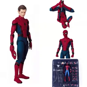 Hoge Kwaliteit 15Cm Spider Man Speelgoed Tom Holland Pvc Action Figure Spiderman Collectie Speelgoed Met Doos