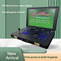 Console de Jeu Vidéo Portable Wi-Fi 24 Pouces pour la Maison, Cabinet d'Arcade Multi-Fighters KU-475 KUBIXION, Prise US pour Thousand