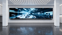 Écran LED fixe d'intérieur Offre Spéciale pratique Taux de rafraîchissement élevé ultra-mince HD P0.6 P1.86 P2 P2.5 P3 pour la publicité de signalisation numérique