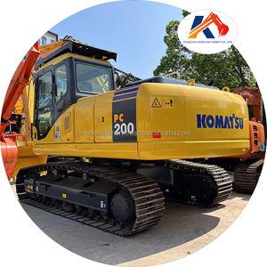 Excavatrice sur chenilles Komatsu PC200-7 d'occasion du Japon, 20 tonnes, modèle 2022, moteur, boîte de vitesses, prix avantageux - Product Image 1