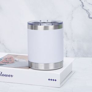 Custom Logo 10oz 304 Double Wall Vacuum Stainless Steel Tumbler <b>Insulated</b> Coffee <b>Mug</b> for Car Office Use - Product Image 3