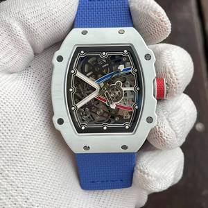6702 New Sapphire Mirror Hollow Dial Men's Daily Automatic <b>Mechanical</b> <b>Watch</b> - Product Image 1