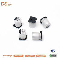 Condensateur électrolytique SMD 50V 47μF 8x10,5mm, feuille de haute pureté, dissipation thermique, auto-réparant, faible courant de fuite