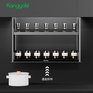 Kangyale tocco elettrico e controllo vocale intelligente ascensore cestello elevatore elettrico armadio da <span class=keywords><strong>cucina</strong></span> - Product Image 3
