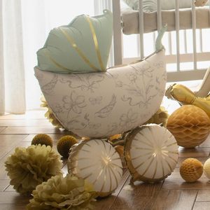 Trend Large Baby Stroller 5pcs Mix Color Foil <b>Balloon</b> Set Oh Baby <b>Balloons</b> First Birthday Baby Shower Bouquet Party <b>Decoration</b> - Product Image 2