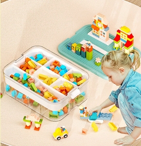 Kinderspiel zeug große Partikel Aufbewahrung sbox Teile Sortierung Aufbewahrung sbox Bausteine Sortier <span class=keywords><strong>box</strong></span> - Product Image 6