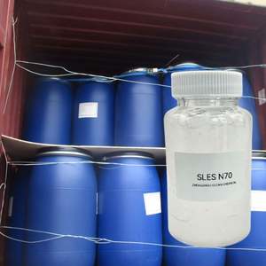 Detergente de grado Sles líquido Texapon N70 químico Sles 70% Sulfato de éter laurílico de sodio 70 Sles - Product Image 1