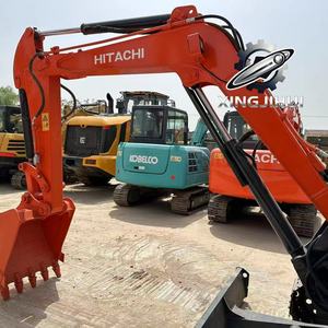 Excavatrice d'occasion Hitachi Zaxis50U, 5 tonnes, petite taille, chenilles en caoutchouc, moteur Yanmar, composants essentiels, modèle 2022 - Product Image 4