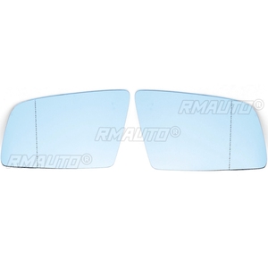 Cristal de Espejo Retrovisor Lateral Izquierdo y Derecho, Azul, Calefactable, Eléctrico, Gran Angular, para BMW Serie 5 E60 E61 2003 2004 2005 2006 2007 2008 - Product Image 4