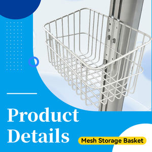 Supporto Mobile per Monitor Medico MT-1 con Carrello Pneumatico e Forniture Mediche, per Uso da Dentisti o Ospedali - Product Image 4