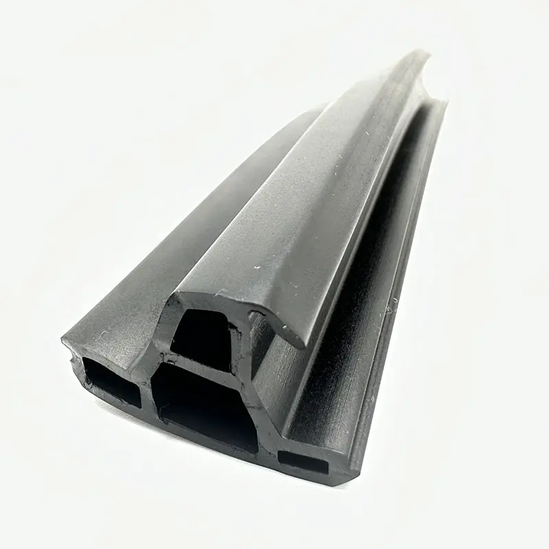 Door And Window Strip Rubber Door Seal Profile Automobile epdm Rubber Seal EPDM u-shaped sealing strip with bubbles