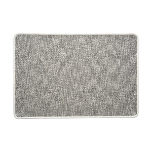 Tapis de salle de bain rectangulaire en fibre de polyester, absorbant, séchage rapide, design minimaliste, pour entrée de salle de bain - Product Image 1