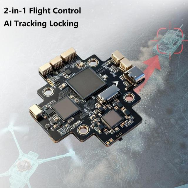 Drone AI Module for Automatic Tracking Locking and Detection for FPV Drones with PX4 Flight Controller