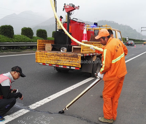 Máquina selladora de grietas para asfalto/hormigón de 100L, equipo de relleno de grietas para la construcción de carreteras - Product Image 2