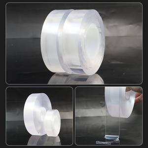 เทปติดผนัง BLY แบบล้างทำความสะอาดได้ แข็งแรง ทนทาน ใช้ซ้ำได้ เทปนาโนสำหรับสำนักงาน เทปกาวสองหน้า แรงยึดติดสูง - Product Image 2