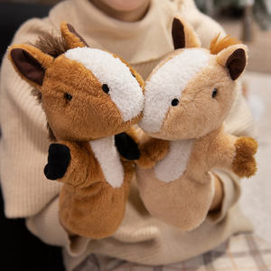 Peluche Mascotte Cheval 2026 : Adorable Jouet en Peluche Cheval, <span class=keywords><strong>Jeu</strong></span> Ludique Parent-Enfant, Cheval Animal à Tenir à <span class=keywords><strong>la</strong></span> Main - Product Image 2