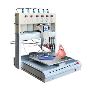 bibo B.W 2026 Automatic Motor 6 Colors PVC <b>Silicone</b> Trademark Keychains Dispensing Machine Clothing Decoration <b>Rubber</b> Injection - Product Image 5
