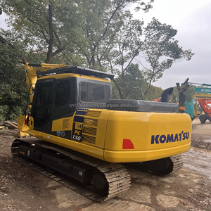 Excavadora de cadenas Komatsu PC130 de segunda mano, modelo 2023, pocas horas de trabajo, alta calidad, 13 toneladas, motor hidráulico, caja de cambios, bomba - Product Image 5