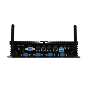 2025 इंटर स्मार्ट ब्लैक 6/7/8 वीं पीढ़ी के एसपीसी 450 औद्योगिक फैनलेस पीसी कोर i3 i5 i7 प्रोसेसर dr4 अधिकतम 32 जीबी रैम 2/3/4 * नेटवर्क - Product Image 3