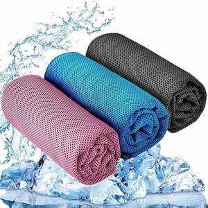 Toalla Deportiva de Poliéster de Color Puro de 30*100cm, Lista para Enviar, Tejida, Suave, de Secado Rápido y Refrescante para Gimnasio y Yoga - Product Image 1