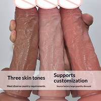 Venta al por mayor del fabricante: Múltiples estilos de pene de silicona platino de simulación, vagina artificial femenina realista de carne suave para adultos.