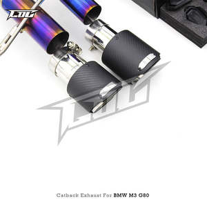 Sistema de <span class=keywords><strong>Escape</strong></span> Deportivo con Válvulas BSK, Tubos de Titanio Catback y Silenciador para <span class=keywords><strong>BMW</strong></span> M3/<span class=keywords><strong>M4</strong></span> G80/G82/G8X 3.0T 2019-2023, Piezas de Auto - Product Image 5