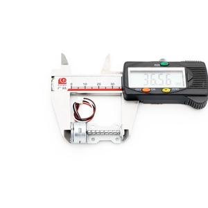 Moteur pas à pas linéaire à aimant permanent <span class=keywords><strong>QQ</strong></span> DC 5V avec vis mère, écrou, rails de guidage et course de 20 mm – Micro-moteur pas à pas linéaire - Product Image 3