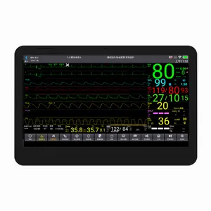 CONTEC CMS8500 Multiparâmetro portátil sinal vital monitor cardioc paciente monitor