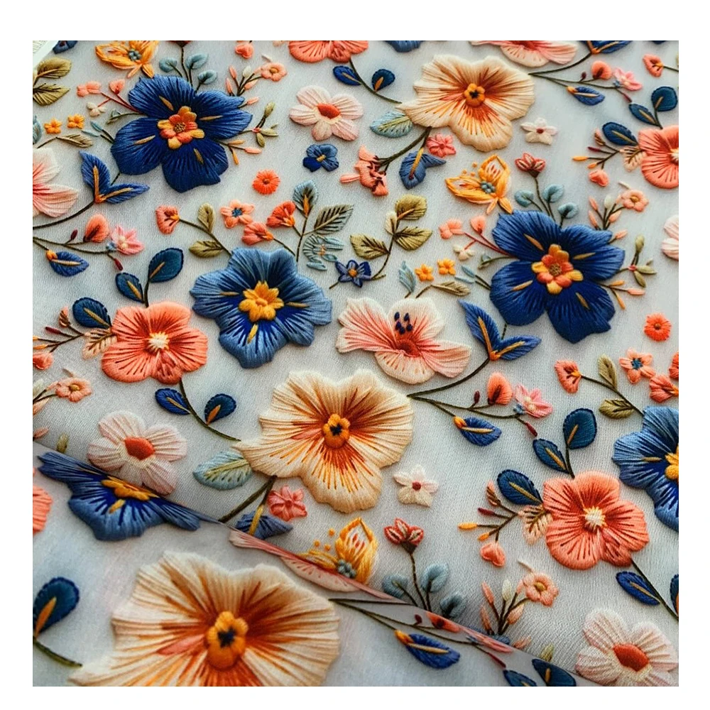challis viscose 130g