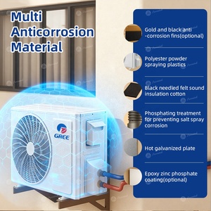 Climatiseur mural Inverter Gree 9000-24000 BTU, refroidissement uniquement, 1 CV, 1,5 CV, 2 CV, 3 CV, Ar Condicionado <span class=keywords><strong>Split</strong></span> Wifi - Product Image 3