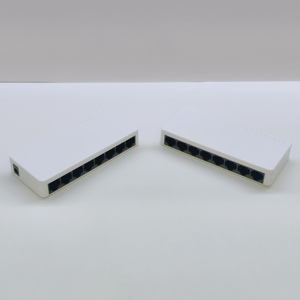 Mini-commutateur Ethernet de bureau haute performance avec coque en plastique, 8 ports, 100 Mbps, pour câble Internet, ordinateur portable et routeur - Product Image 4