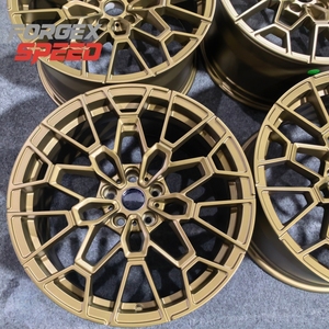 Rines Forjados Dorados Estilo 827M de 19 y 20 Pulgadas 5x112 para BMW G8X CS G87 M2 M3 G80 X3m X4 X5 F30 E90 E46 E60 F10 E30 G42 G20 M4 G82 <span class=keywords><strong>Gts</strong></span> - Product Image 2