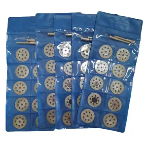 Zwo — scie circulaire à diamant pour <span class=keywords><strong>Dremel</strong></span>, petit outil rotatif de 40mm, 10 pièces - Product Image 1