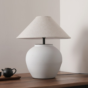 Lámpara <span class=keywords><strong>de</strong></span> Mesa Clásica Retro con Base <span class=keywords><strong>de</strong></span> <span class=keywords><strong>Cerámica</strong></span> Hecha a Mano Estilo Chinoiserie, Eléctrica, para Decoración <span class=keywords><strong>de</strong></span> Sala <span class=keywords><strong>de</strong></span> Estar u Hogar - Product Image 4