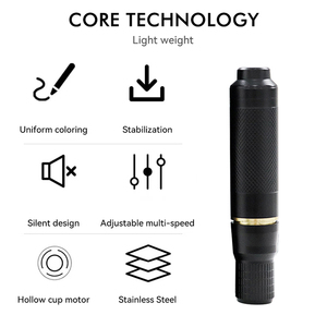 Máquina de tatuaje de belleza de <span class=keywords><strong>micropigmentación</strong></span> de alta calidad nueva llegada precios al por mayor pistola de Motor de copa hueca eléctrica maquillaje permanente - Product Image 4