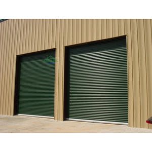 Puerta enrollable de acero galvanizado <span class=keywords><strong>con</strong></span> resistencia al viento y paneles a prueba de herrumbre para unidades de almacenamiento al aire libre - Product Image 4