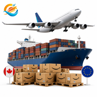 Transitaire maritime et aérien vérifié par Alibaba pour Amazon FBA Canada Europe USA Agent d'expédition DDP à dédouanement rapide