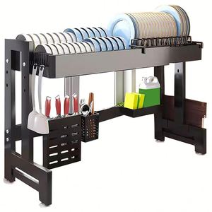 Expandable <b>Over</b> the <b>Sink</b> Dishracks Kitchen Storage Dish Drying Rack Organizer Adjustable <b>Drainer</b> for Kitchen Home Accessories - Product Image 1